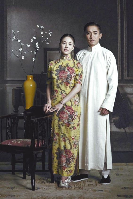 Digital sewing pattern for a classic men's Tang suit long gown (Chang Shan)