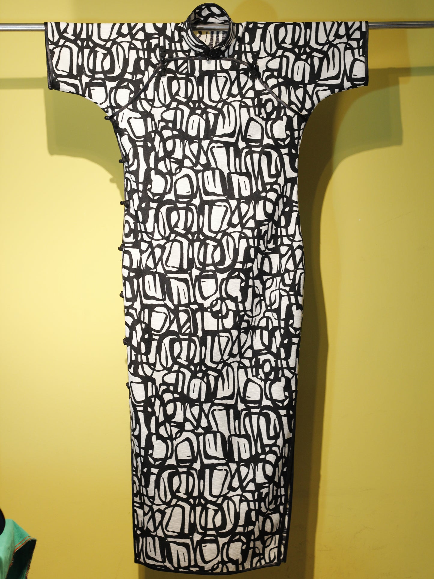 Digital Sewing Pattern of Double Diagonal Plackets Cheongsam Gown