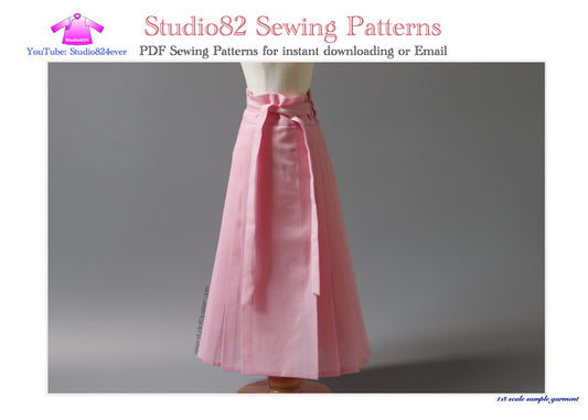 Horse Face Skirt  for Children PDF  Sewing Pattern
