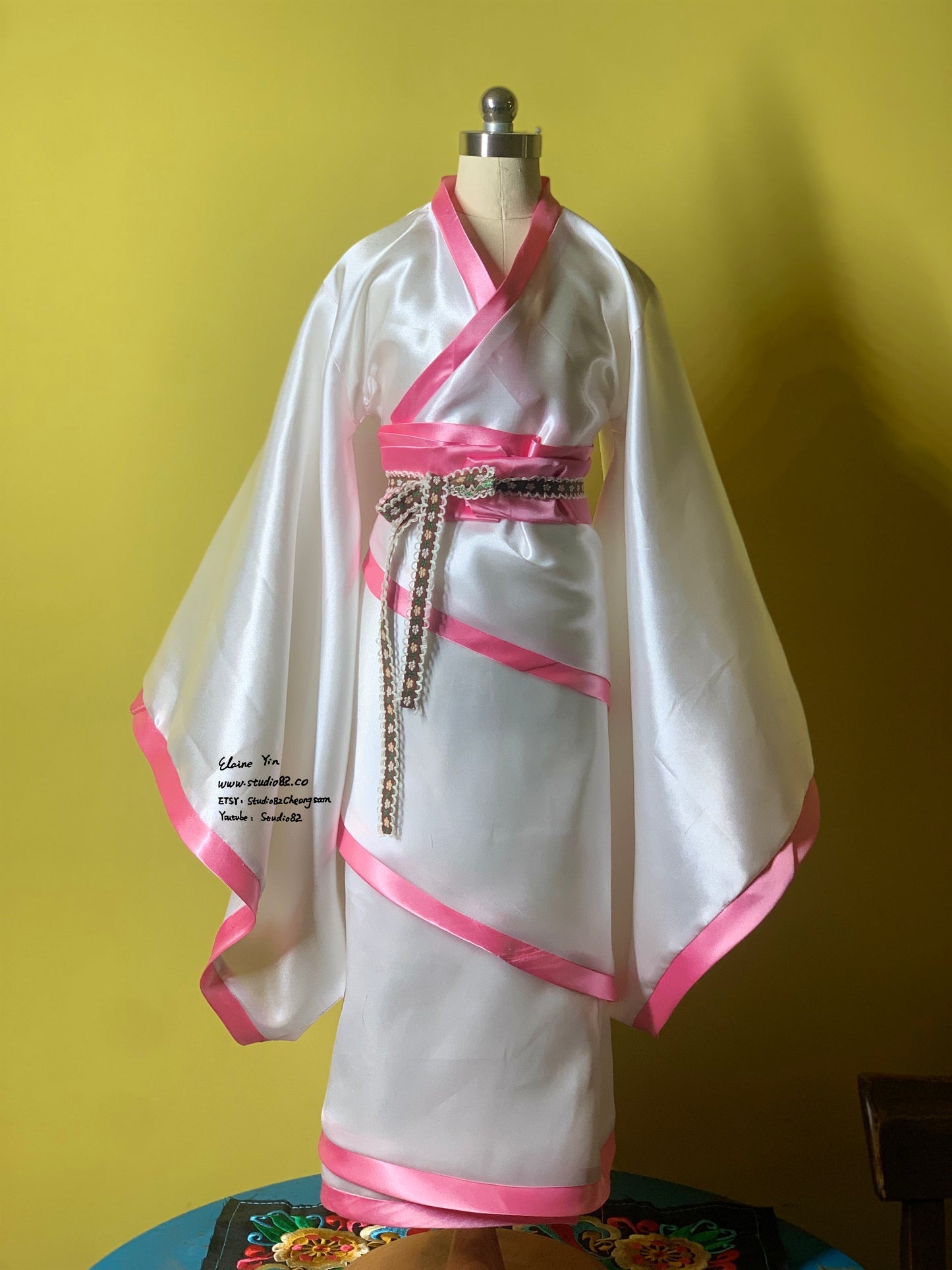 Digital Sewing Pattern of Wide-Sleeve and 3 Wraps Qu_Ju