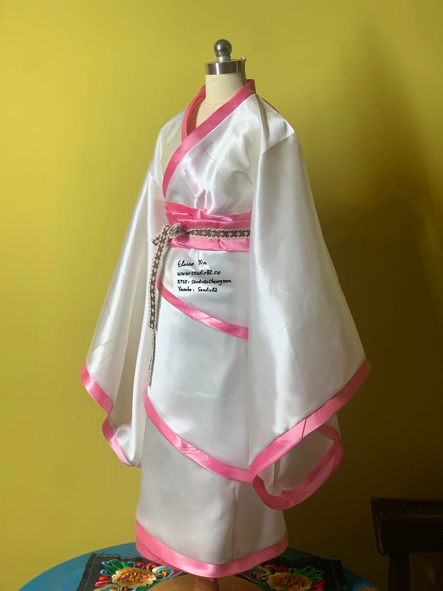 Digital Sewing Pattern of Wide-Sleeve and 3 Wraps Qu_Ju