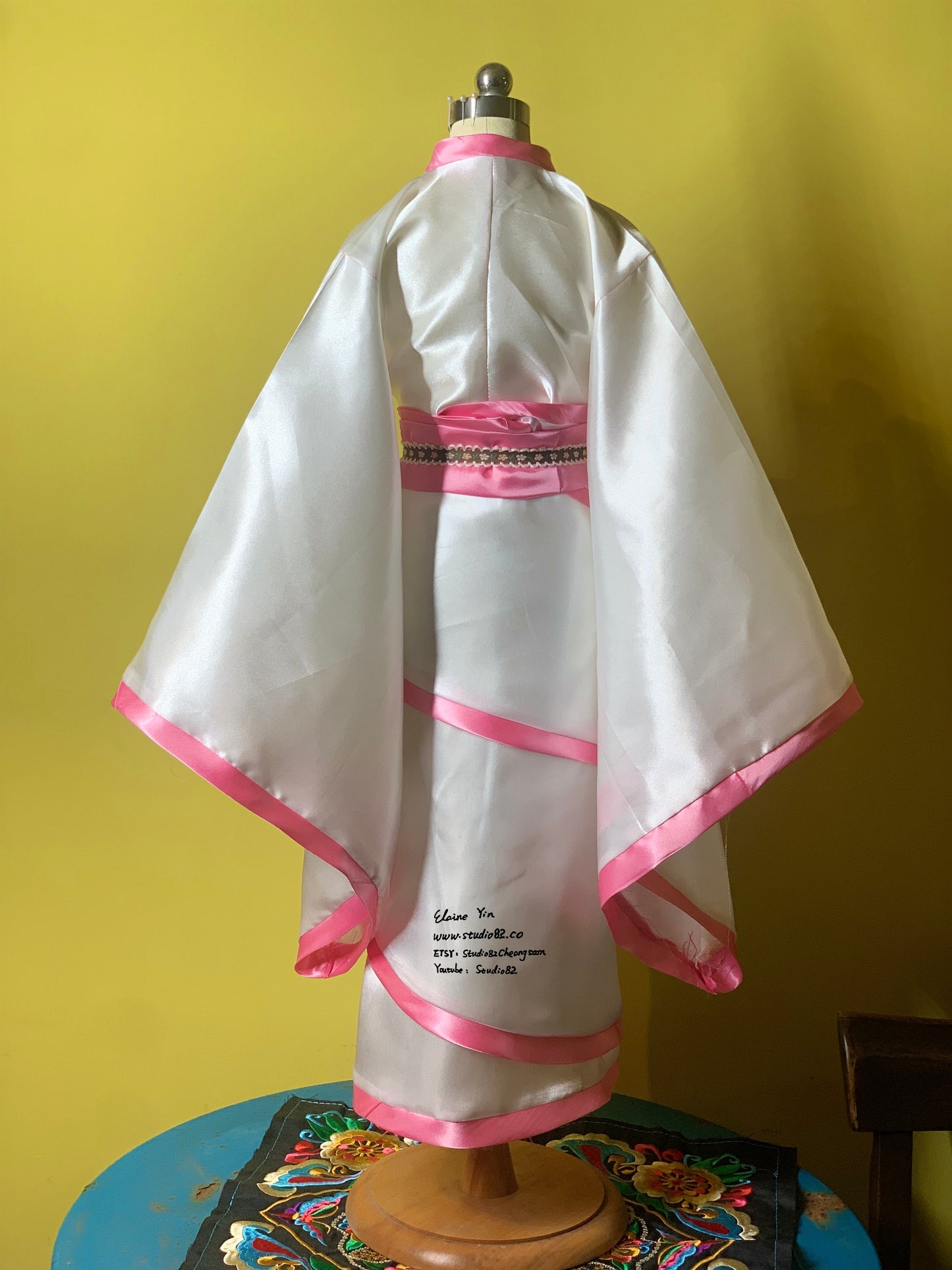 Digital Sewing Pattern of Wide-Sleeve and 3 Wraps Qu_Ju