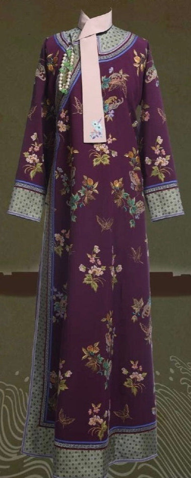 Digital Sewing pattern of Manchu women's Chenyi from Ruyis Royal Love