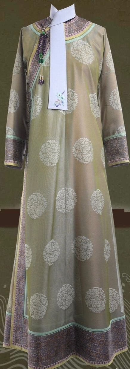 Digital Sewing pattern of Manchu women's Chenyi from Ruyis Royal Love